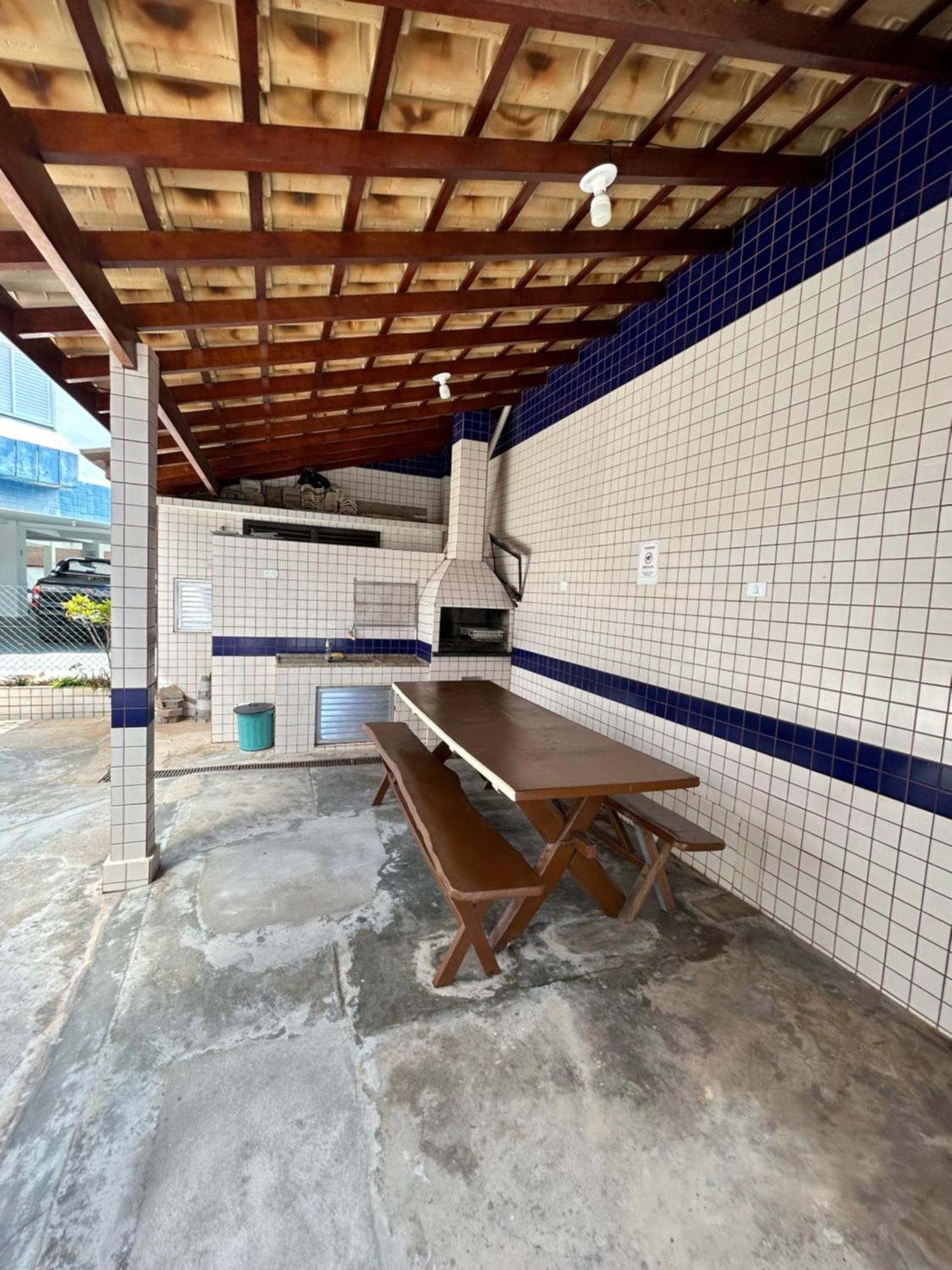 Apartamento Com Churrasqueira Ar Condicionado Na Grande *